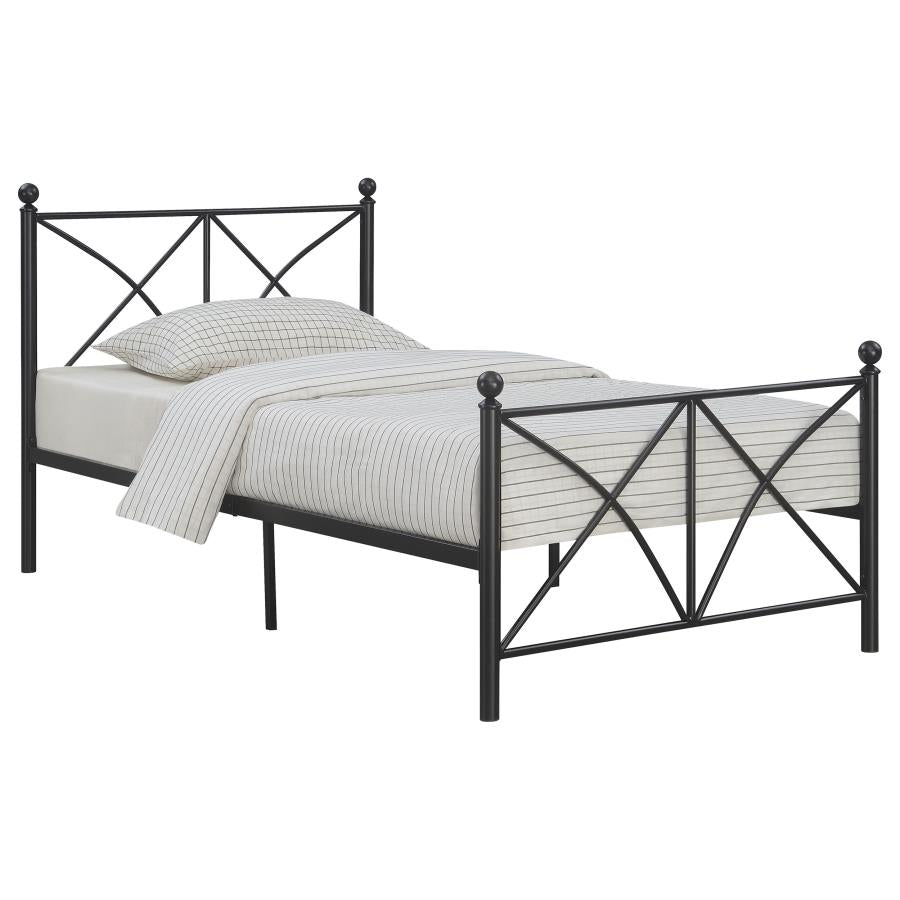 Hart Black Full Bed - MyWaynesHome #