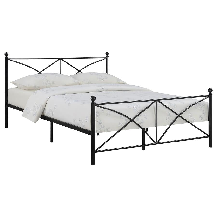 Hart Black Queen Bed - MyWaynesHome #