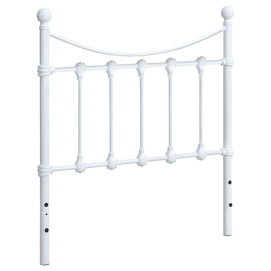 Marie White Twin Headboard - MyWaynesHome #