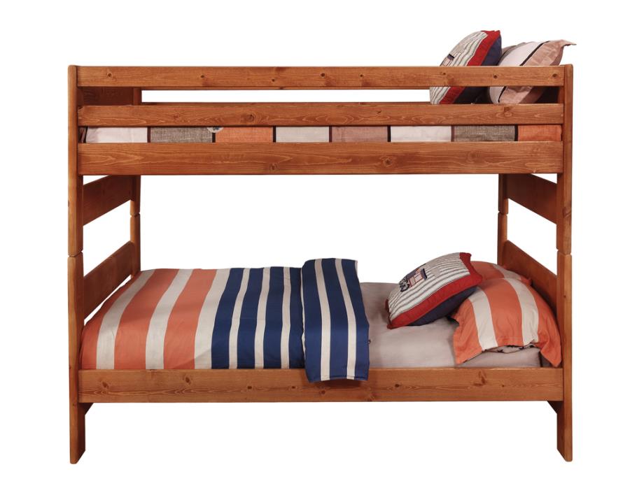 Wrangle Hill Brown Full / Full Bunk Bed - MyWaynesHome #