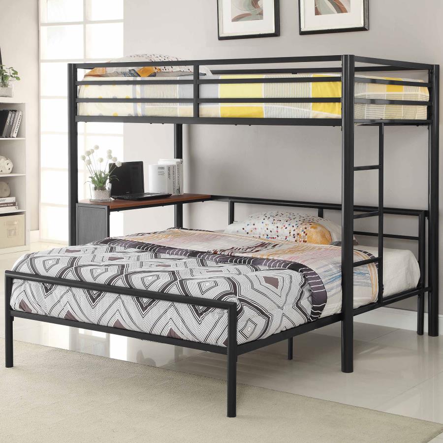 Fisher Grey 2 Pc Set (loft Bed + Full Bed) - MyWaynesHome #