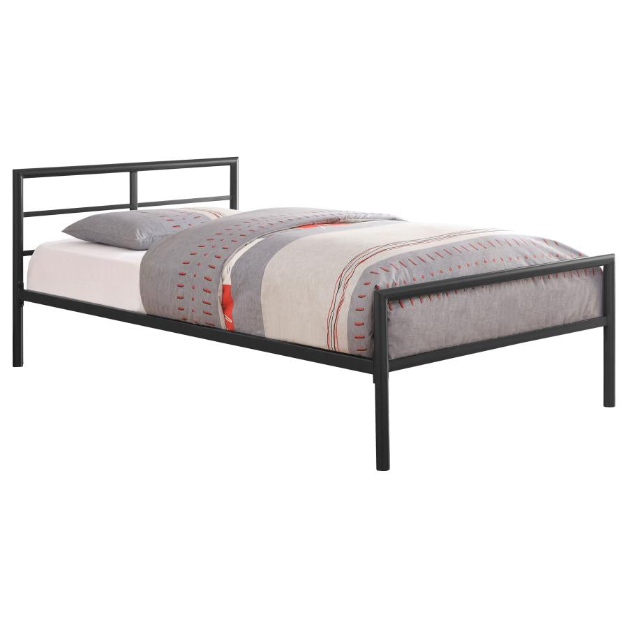 Fisher Grey 2 Pc Set (loft Bed + Twin Bed) - MyWaynesHome #