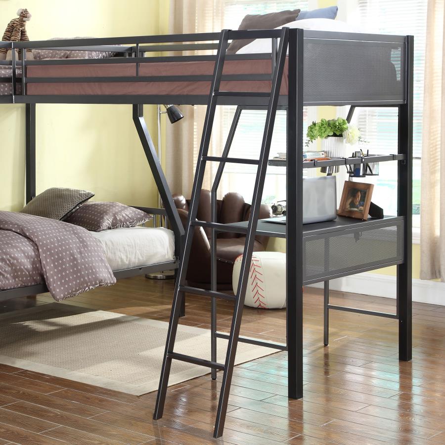 Meyers Black Twin Loft Add-on - MyWaynesHome #