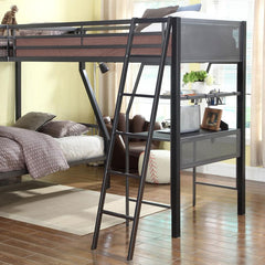 Meyers Black Twin Loft Add-on - MyWaynesHome #