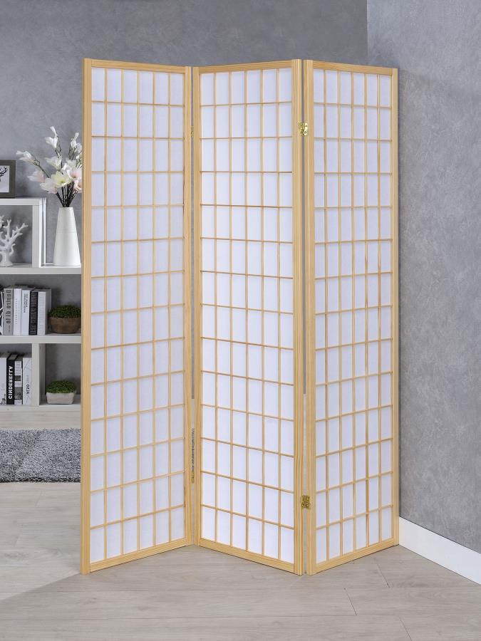 Carrie Brown 3 Panel Room Divider - MyWaynesHome #