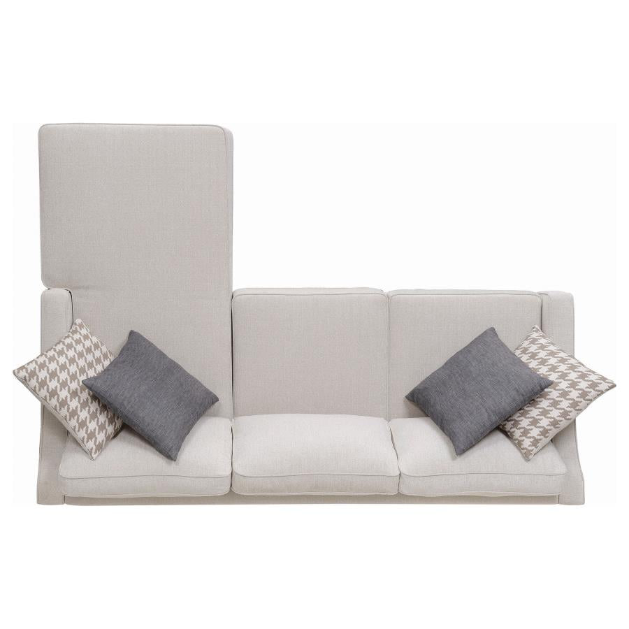 Mcloughlin Ivory Sectional - MyWaynesHome #