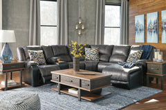 Nantahala 6-Piece Reclining Sectional with Chaise - MyWaynesHome #