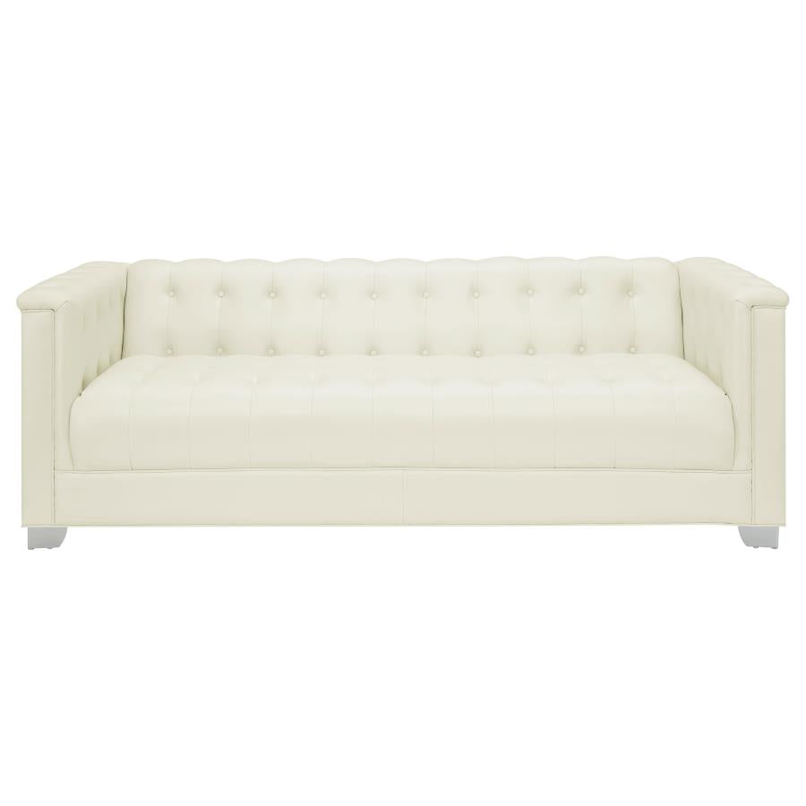 Chaviano Ivory 3 Pc Sofa Set - MyWaynesHome #