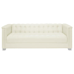 Chaviano Ivory 3 Pc Sofa Set - MyWaynesHome #