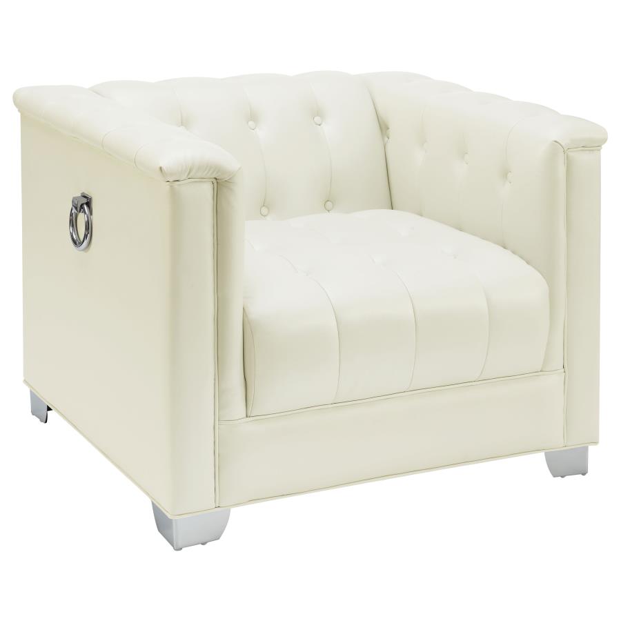 Chaviano Ivory 3 Pc Sofa Set - MyWaynesHome #