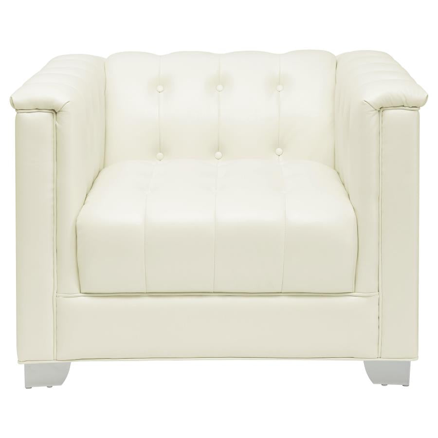 Chaviano Ivory 3 Pc Sofa Set - MyWaynesHome #