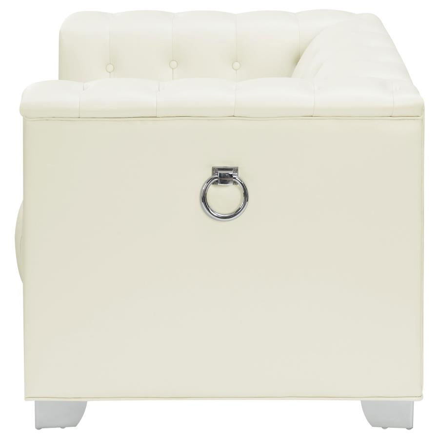 Chaviano Ivory Chair - MyWaynesHome #