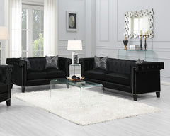 Reventlow Black 2 Pc Sofa Set - MyWaynesHome #