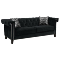 Reventlow Black Sofa - MyWaynesHome #