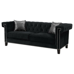 Reventlow Black Sofa - MyWaynesHome #