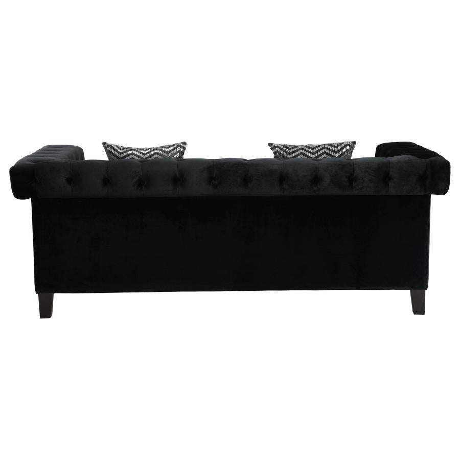 Reventlow Black Sofa - MyWaynesHome #