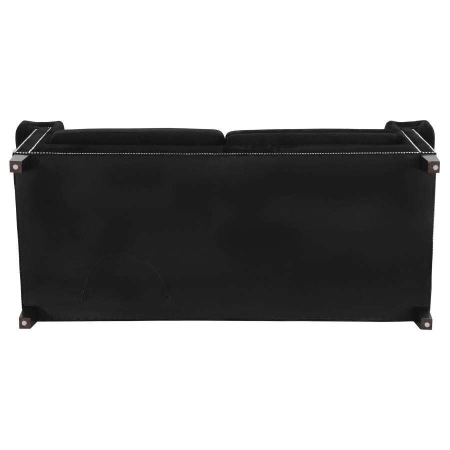 Reventlow Black Sofa - MyWaynesHome #