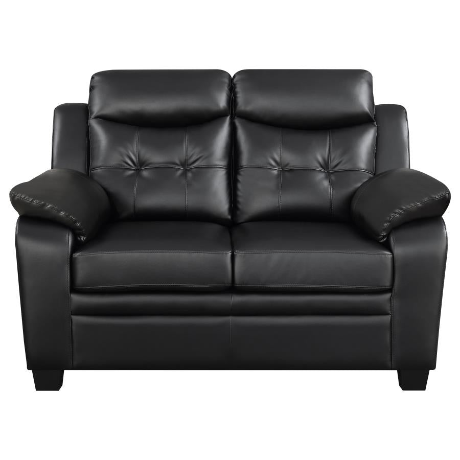 Finley Black 2 Pc Sofa Set - MyWaynesHome #
