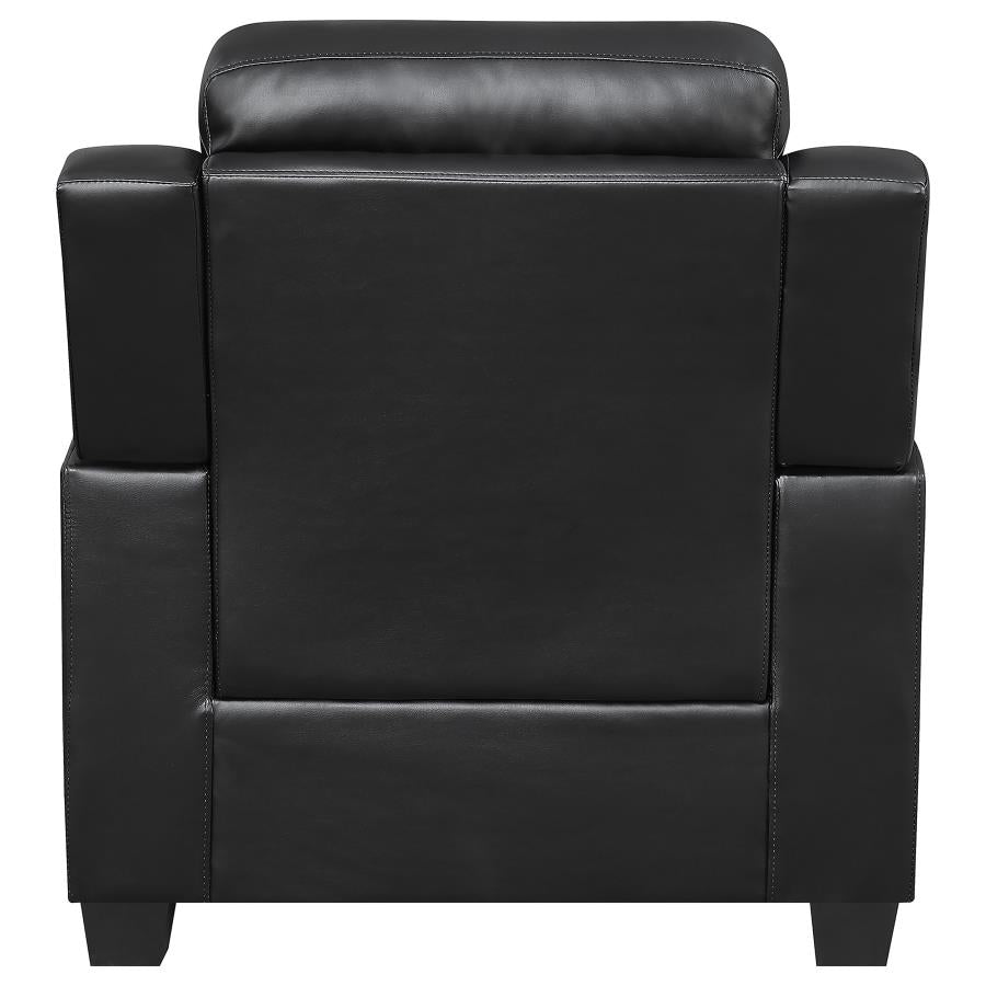 Finley Black 3 Pc Sofa Set - MyWaynesHome #