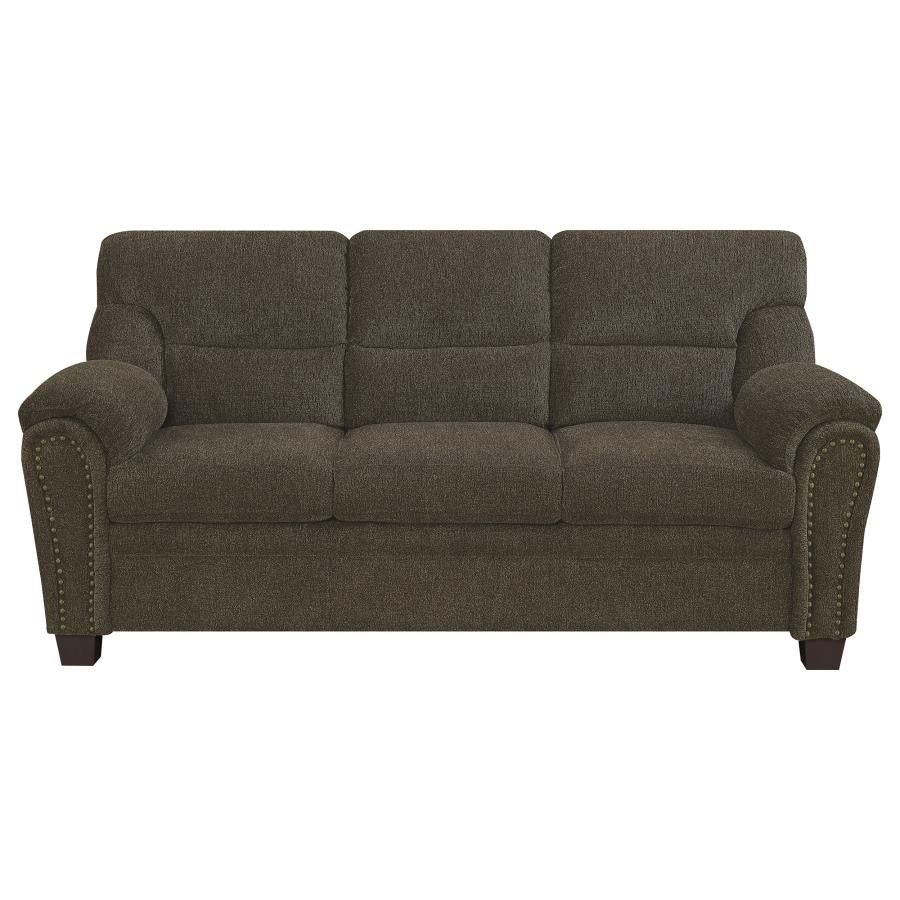 Clementine Brown 2 Pc Sofa Set - MyWaynesHome #