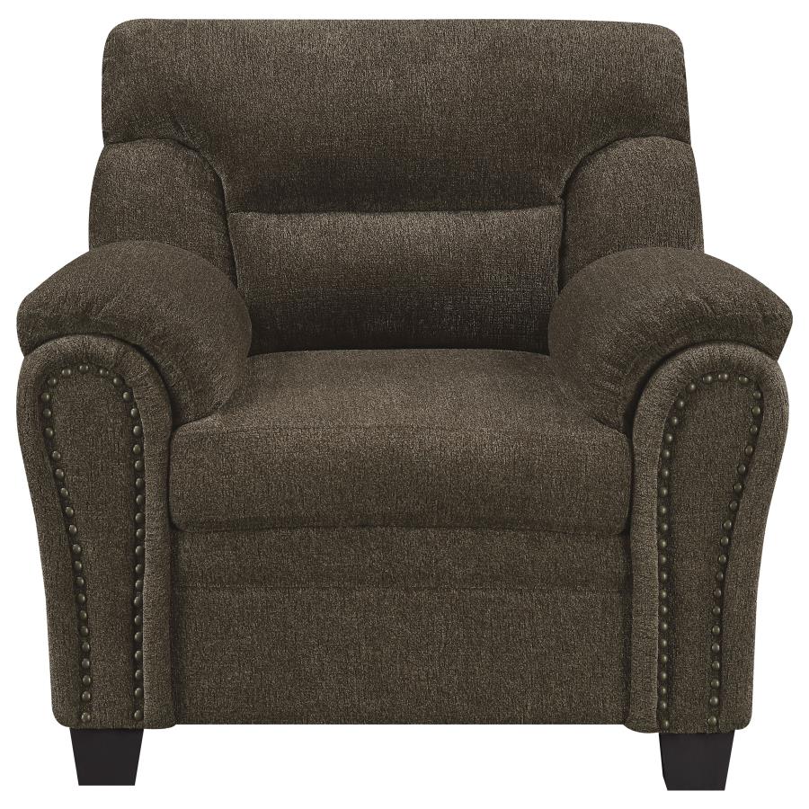 Clementine Brown 3 Pc Sofa Set - MyWaynesHome #