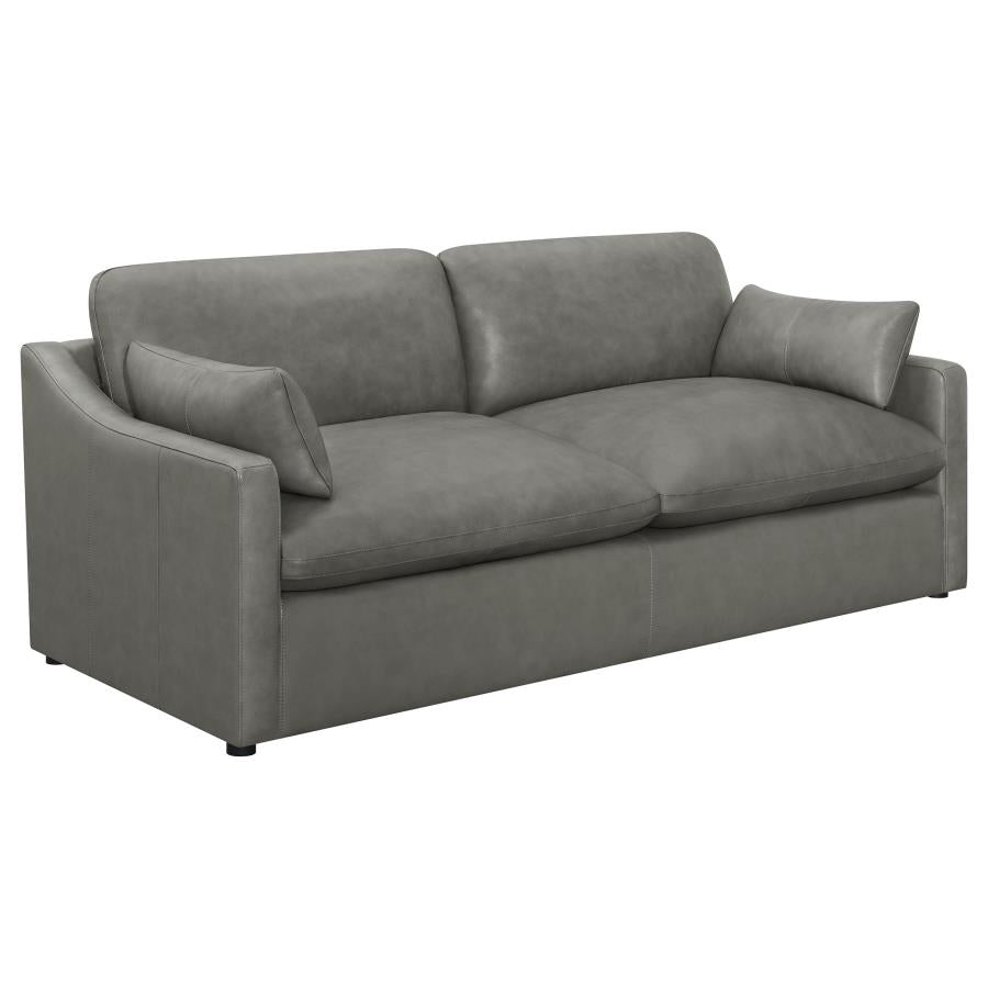 Grayson Grey 3 Pc Sofa Set - MyWaynesHome #