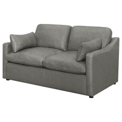 Grayson Grey Loveseat - MyWaynesHome #