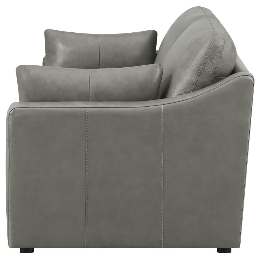 Grayson Grey Loveseat - MyWaynesHome #
