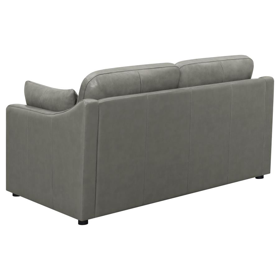 Grayson Grey Loveseat - MyWaynesHome #