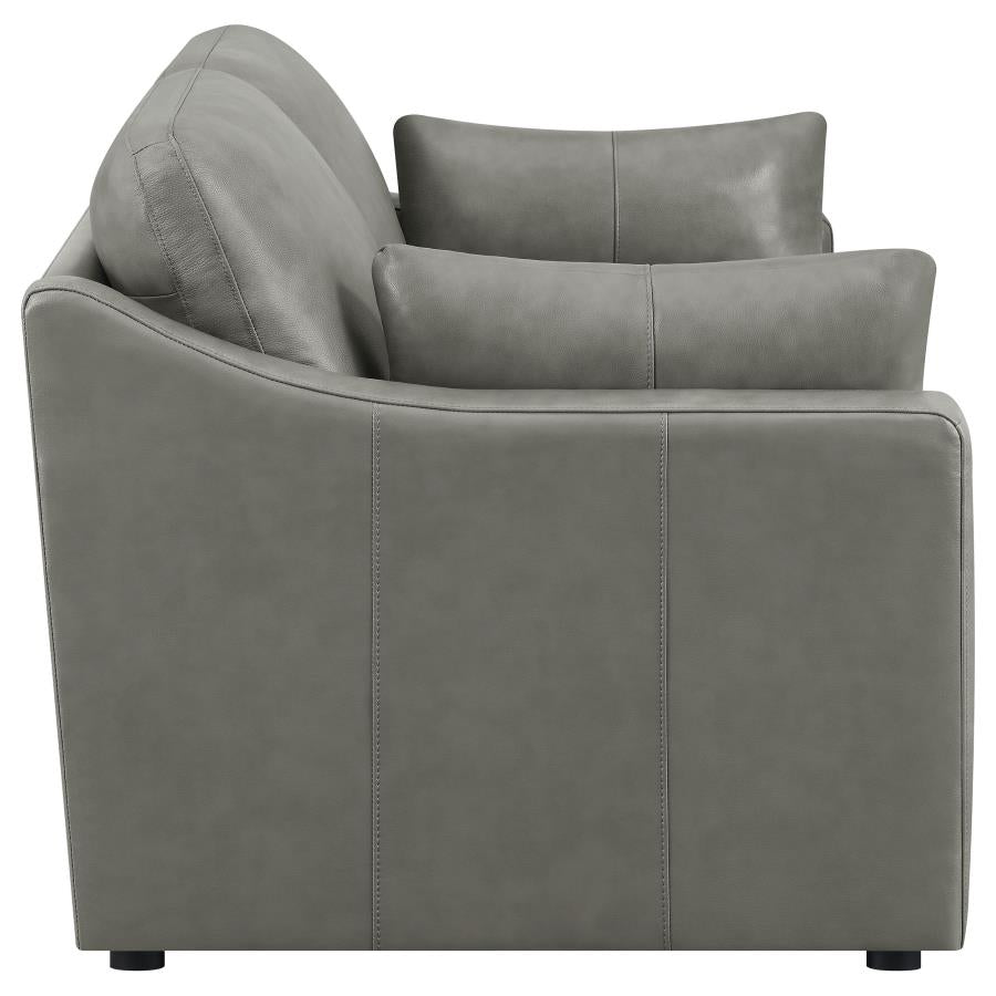 Grayson Grey Loveseat - MyWaynesHome #
