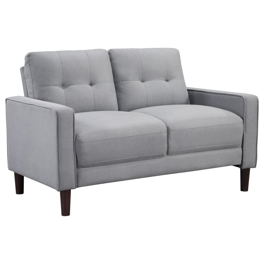 Bowen Grey Loveseat - MyWaynesHome #