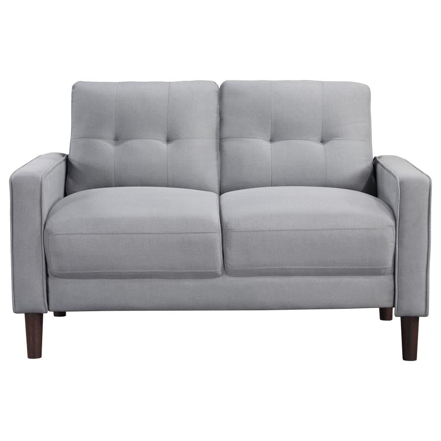 Bowen Grey Loveseat - MyWaynesHome #