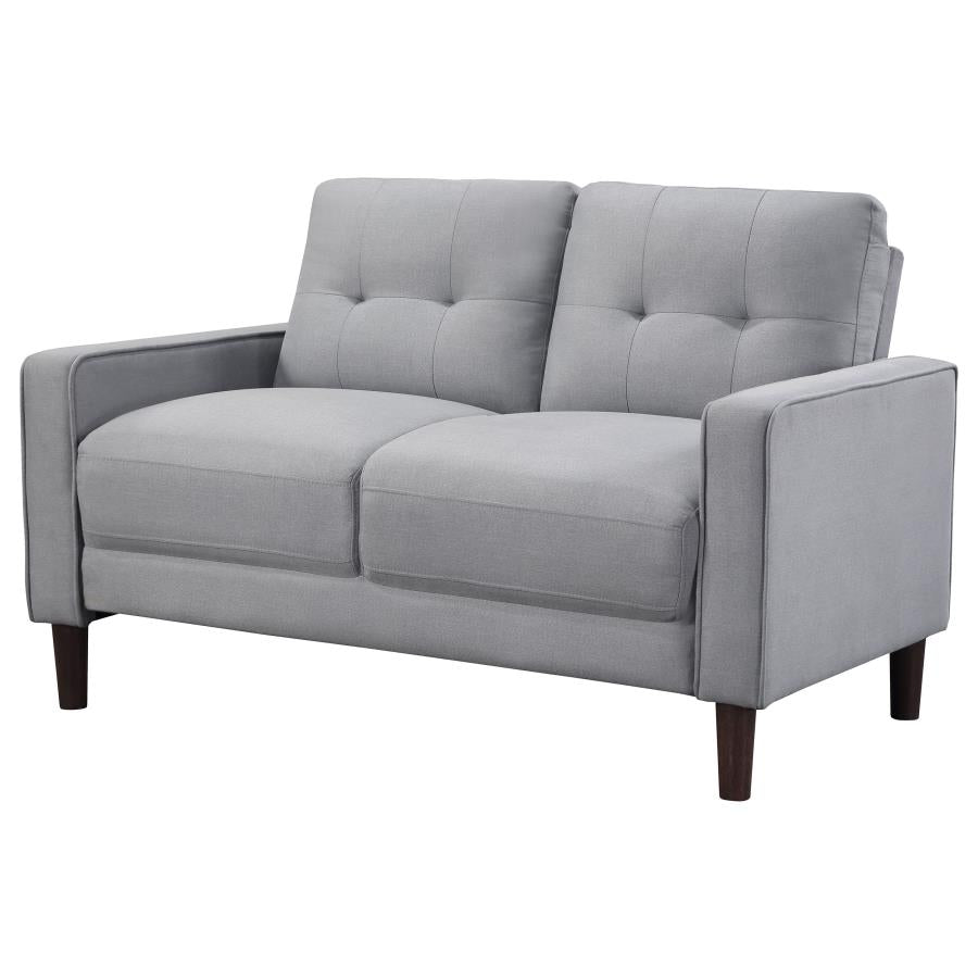 Bowen Grey Loveseat - MyWaynesHome #