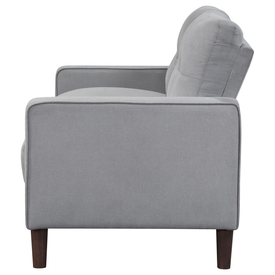 Bowen Grey Loveseat - MyWaynesHome #