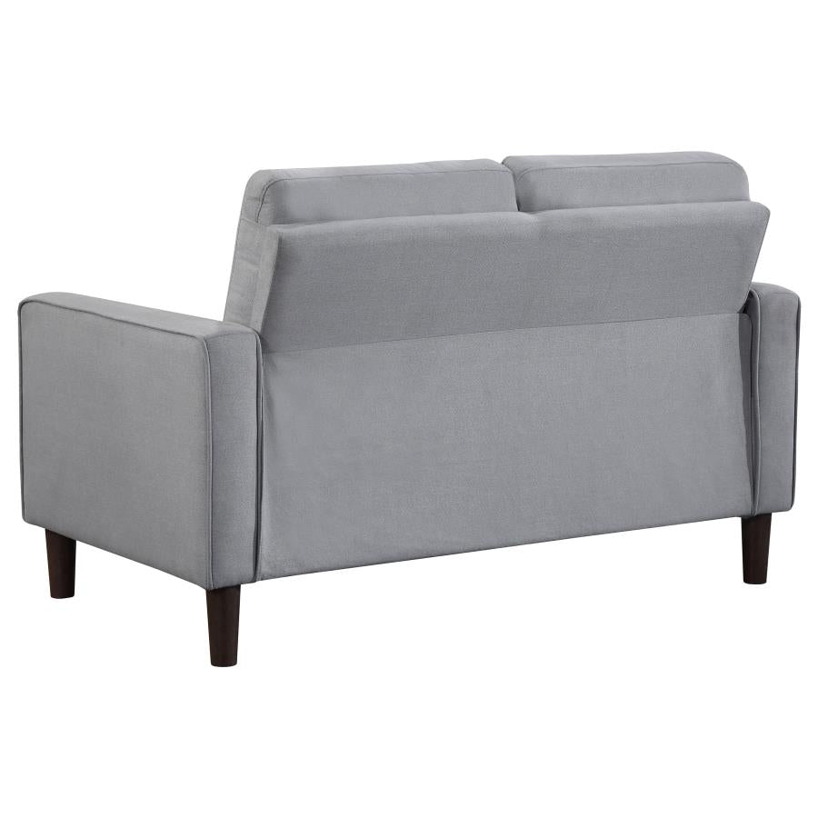 Bowen Grey Loveseat - MyWaynesHome #