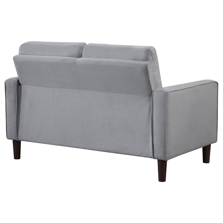 Bowen Grey Loveseat - MyWaynesHome #