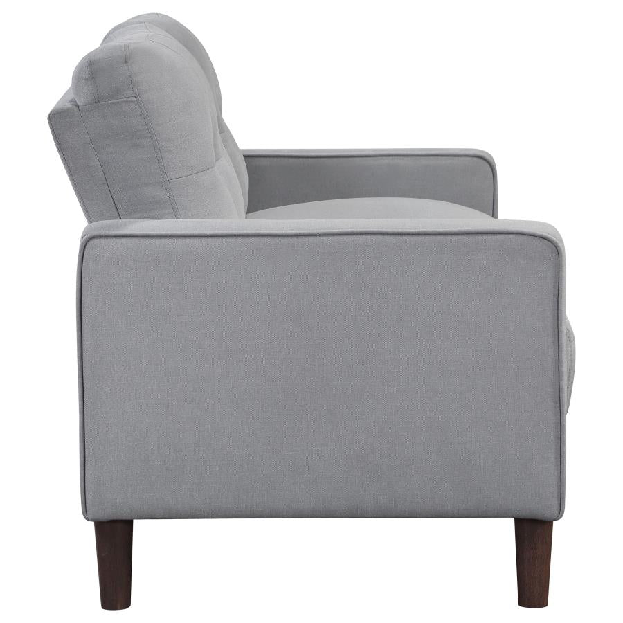 Bowen Grey Loveseat - MyWaynesHome #