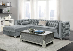 Bellaire Grey Sectional - MyWaynesHome #