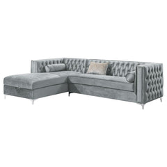 Bellaire Grey Sectional - MyWaynesHome #