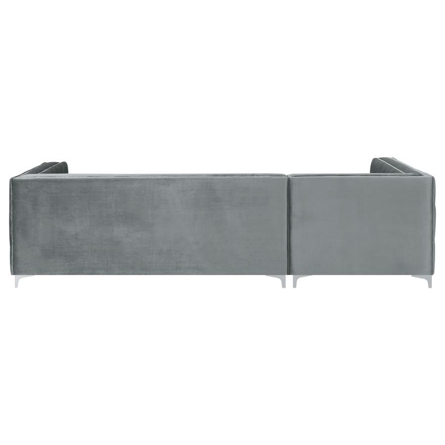 Bellaire Grey Sectional - MyWaynesHome #