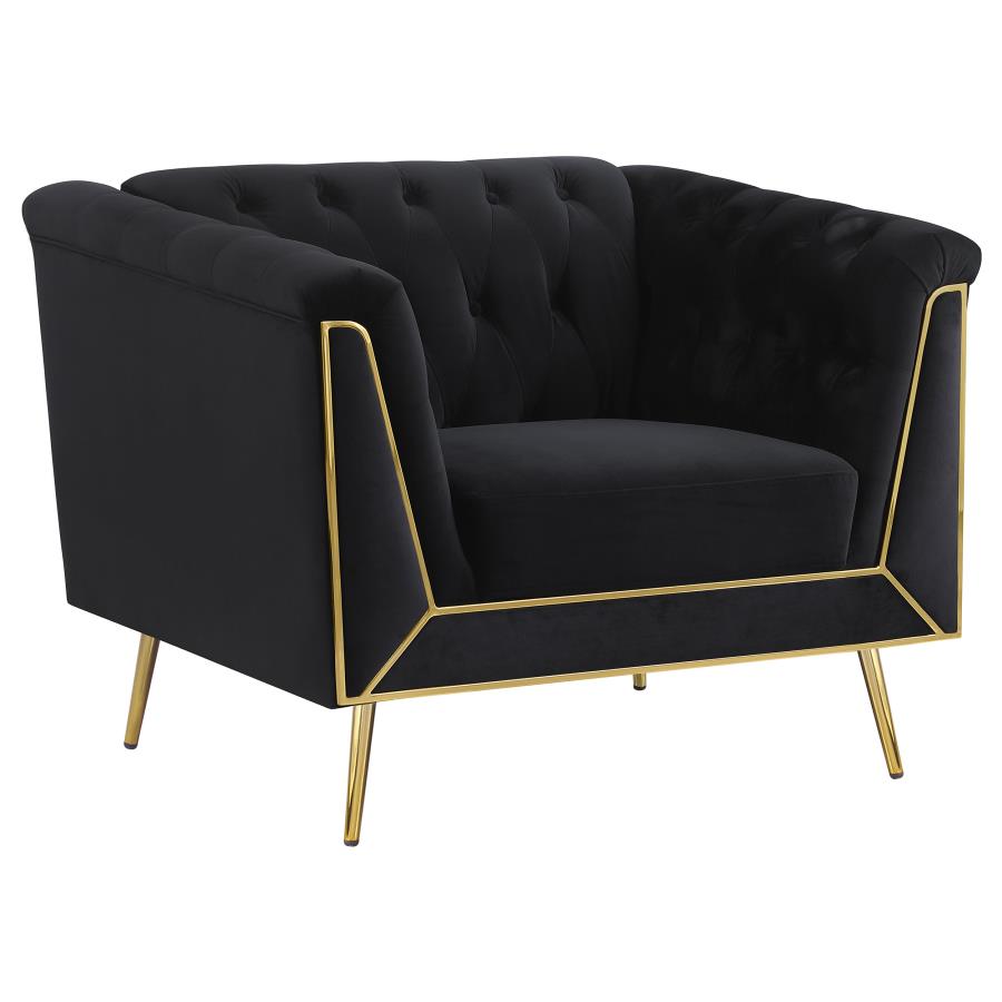Holly Black Chair - MyWaynesHome #