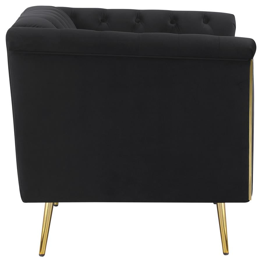 Holly Black Chair - MyWaynesHome #