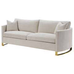 Corliss Beige Sofa - MyWaynesHome #