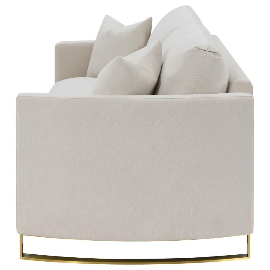 Corliss Beige Sofa - MyWaynesHome #