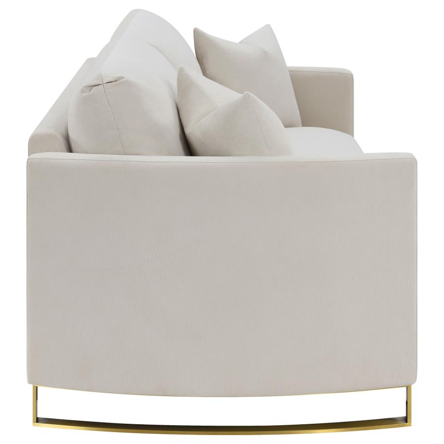 Corliss Beige Sofa - MyWaynesHome #