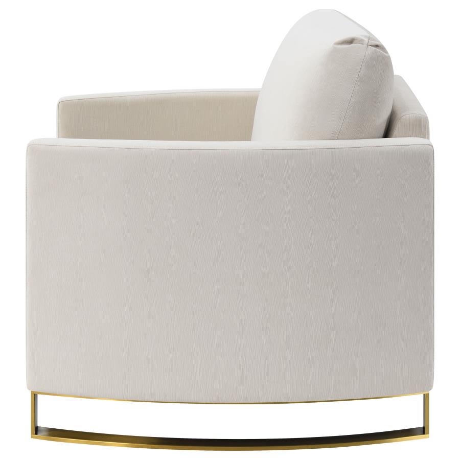 Corliss Beige Chair - MyWaynesHome #