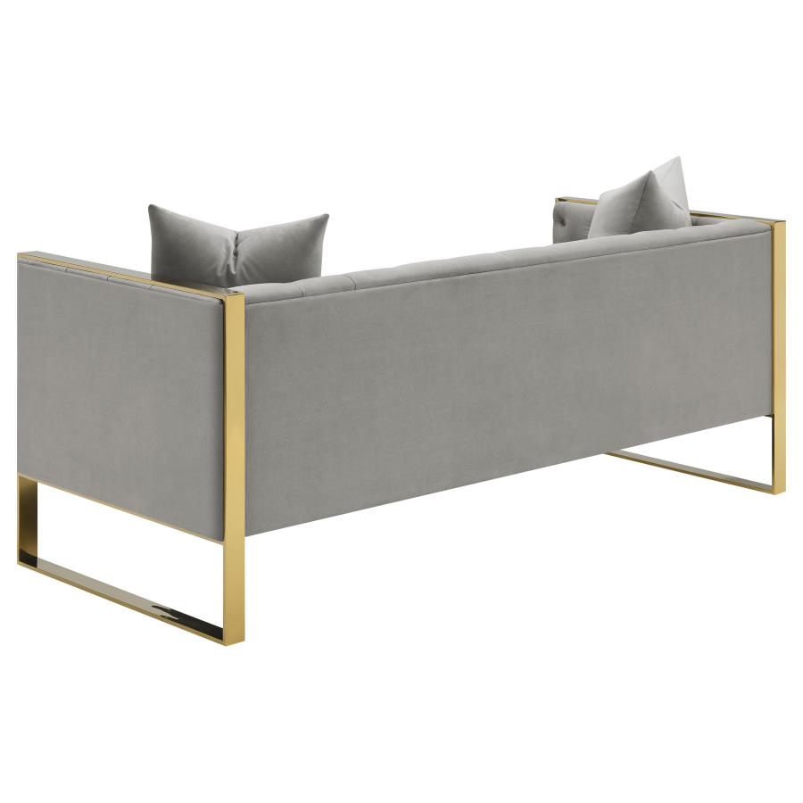 Eastbrook Grey 3 Pc Sofa Set - MyWaynesHome #