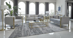Eastbrook Grey 3 Pc Sofa Set - MyWaynesHome #