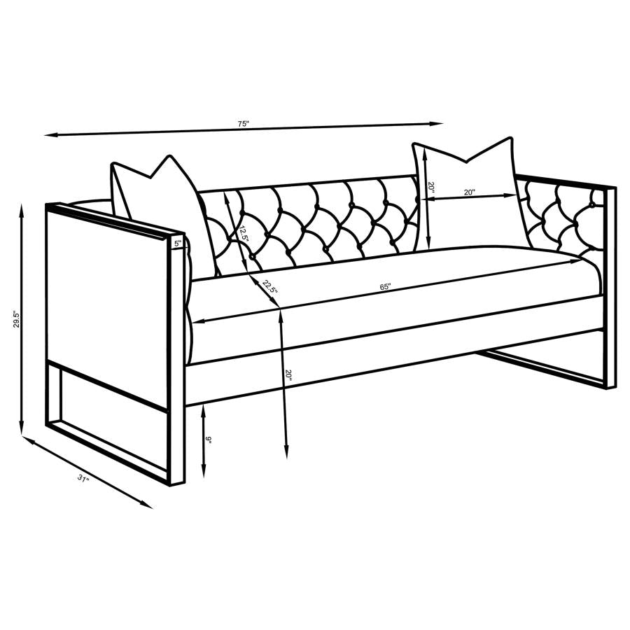 Eastbrook Grey Sofa - MyWaynesHome #