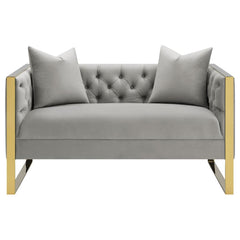 Eastbrook Grey Loveseat - MyWaynesHome #